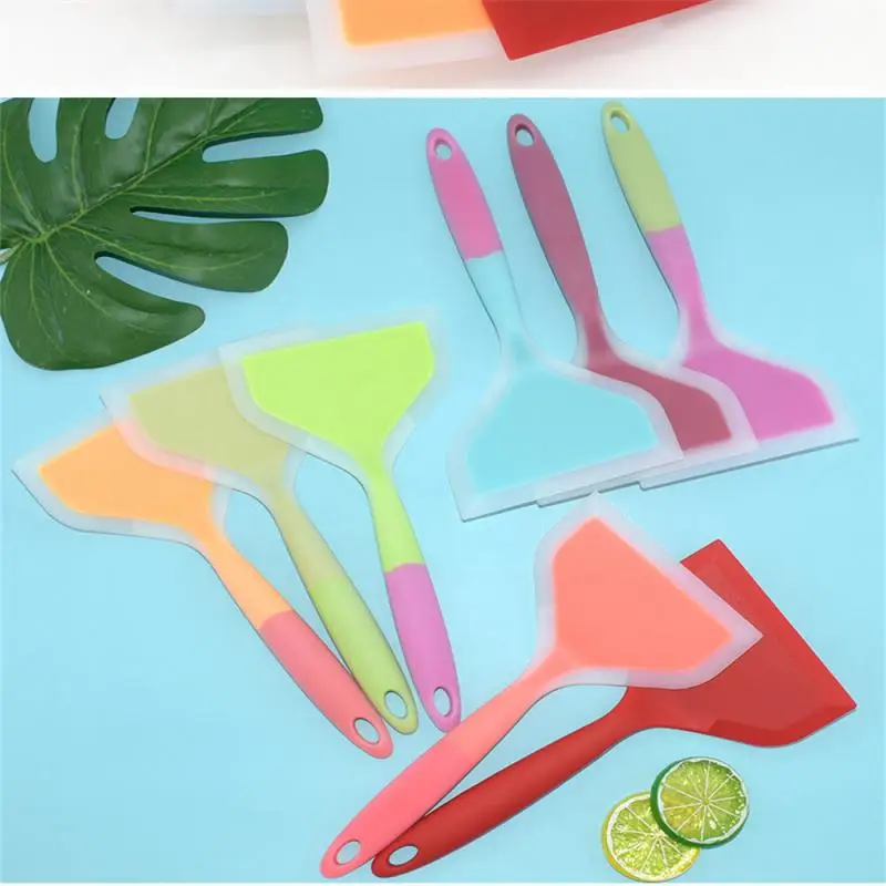 Food Grade Silicone Jade Roasted Pancakes Fried Eggs non Stick Pan High Temperature Resistant Frying Spatula