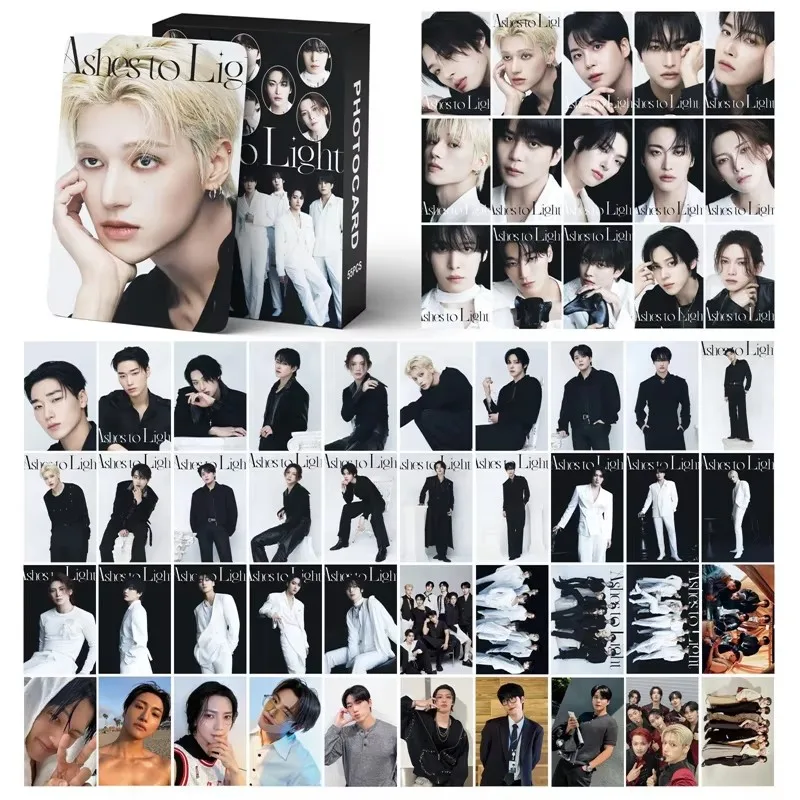 ATEEZ New Album Ashes to Light LOMO Card 55/92pc/set Ice On My