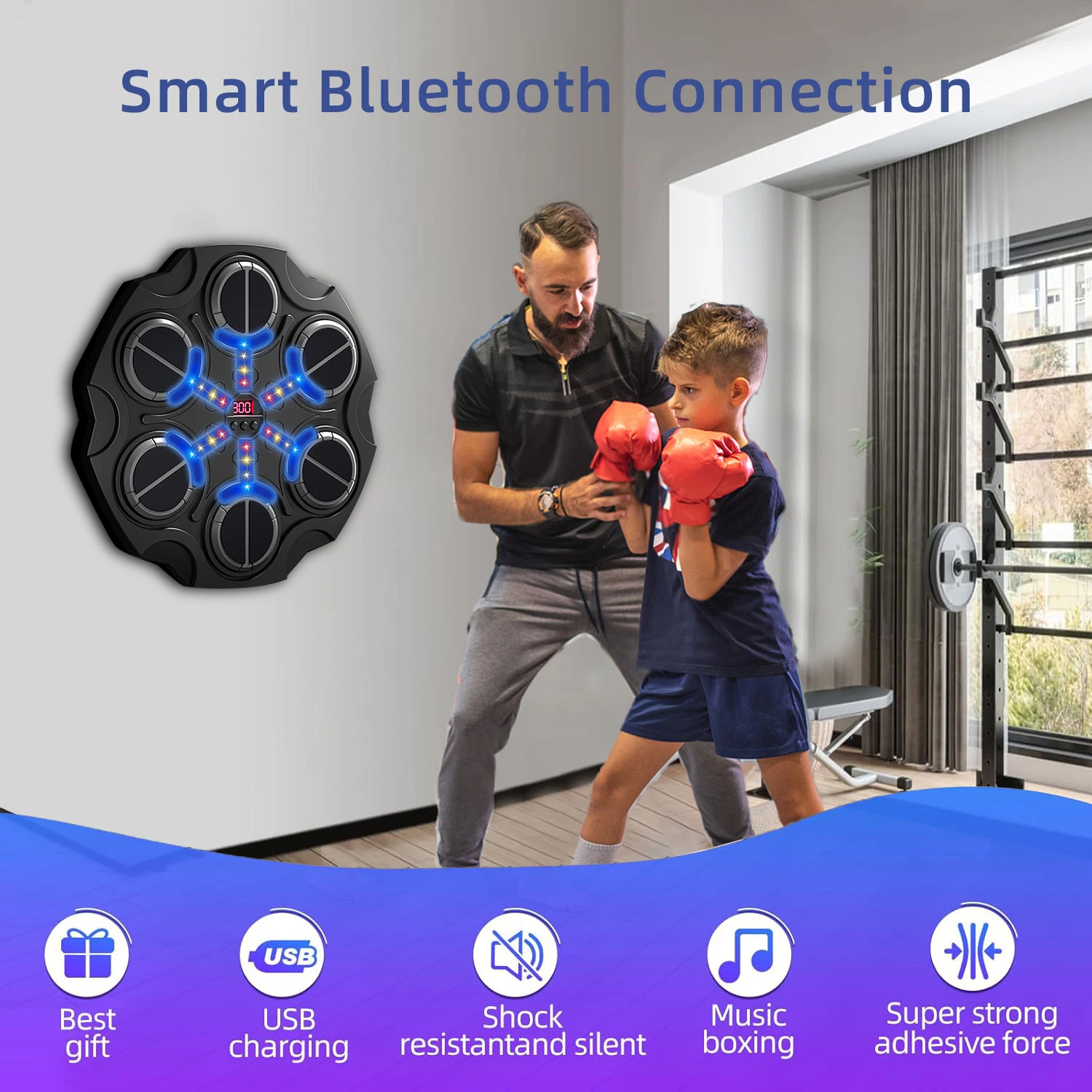 Boxing Machine Targets Fitness Boxing Exercise Response Training Game Anti-Stress Sport For Boys Girls 6