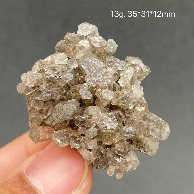 100% natural columnar transparent calcite raw stone mineral specimen healing crystal collection