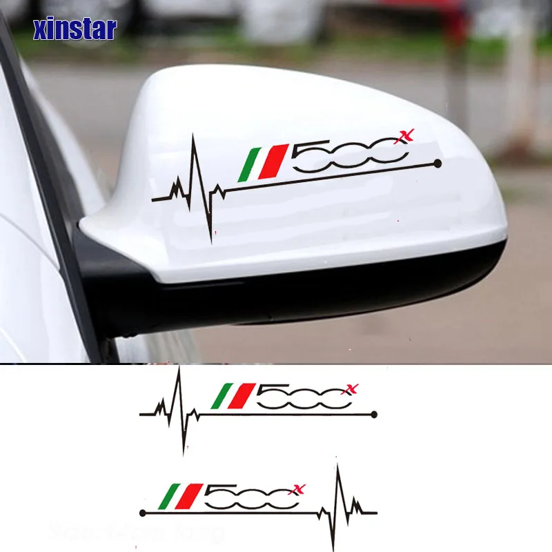 Specchietto Retrovisore Auto 2 Pezzi Per Accessori Auto Fiat 500X