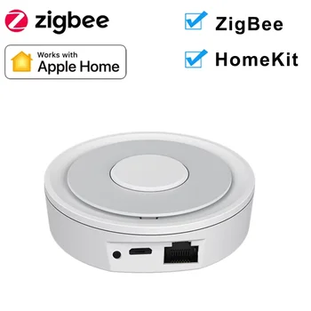 2 in 1 HomeKit Tuya Wire ZigBee Gateway Hub Smart Home Bridge Remote Control Works with Apple HomeKit Or Tuya Smart APP