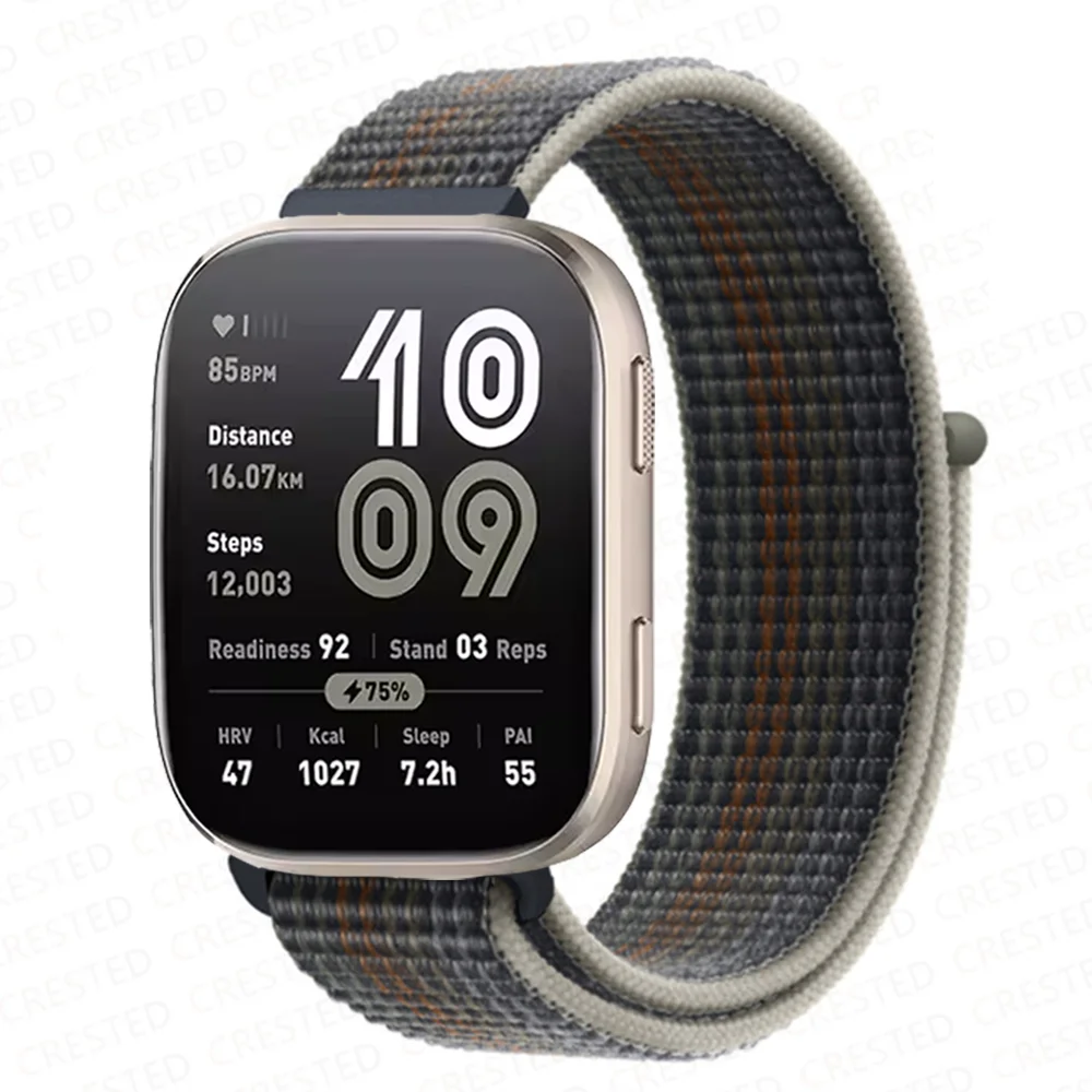 Nylon Loop Watchband Bracelet - 22mm Strap Replacement