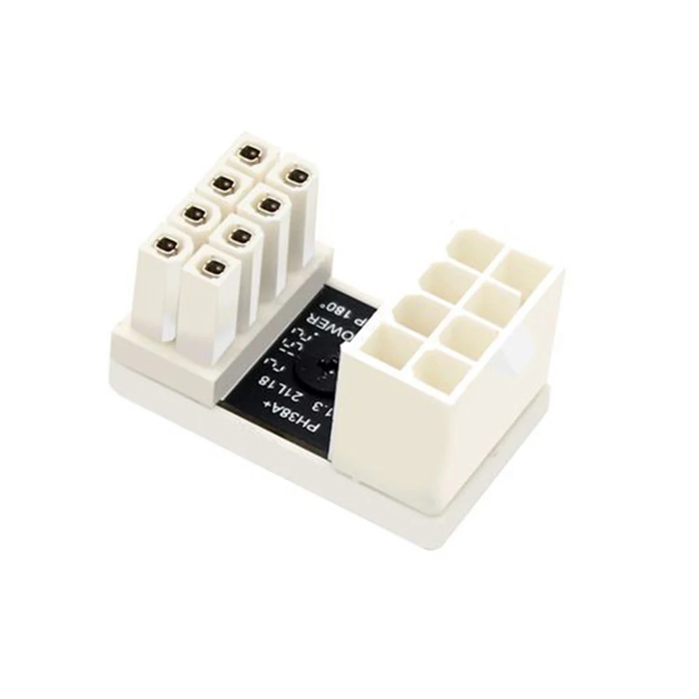 180 Degree 8 Pin Female To 8 Pin Male Desktop Computer U Shaped 8 Pin Female To 8 Pin Male Adapter Accessories for Graphics Card