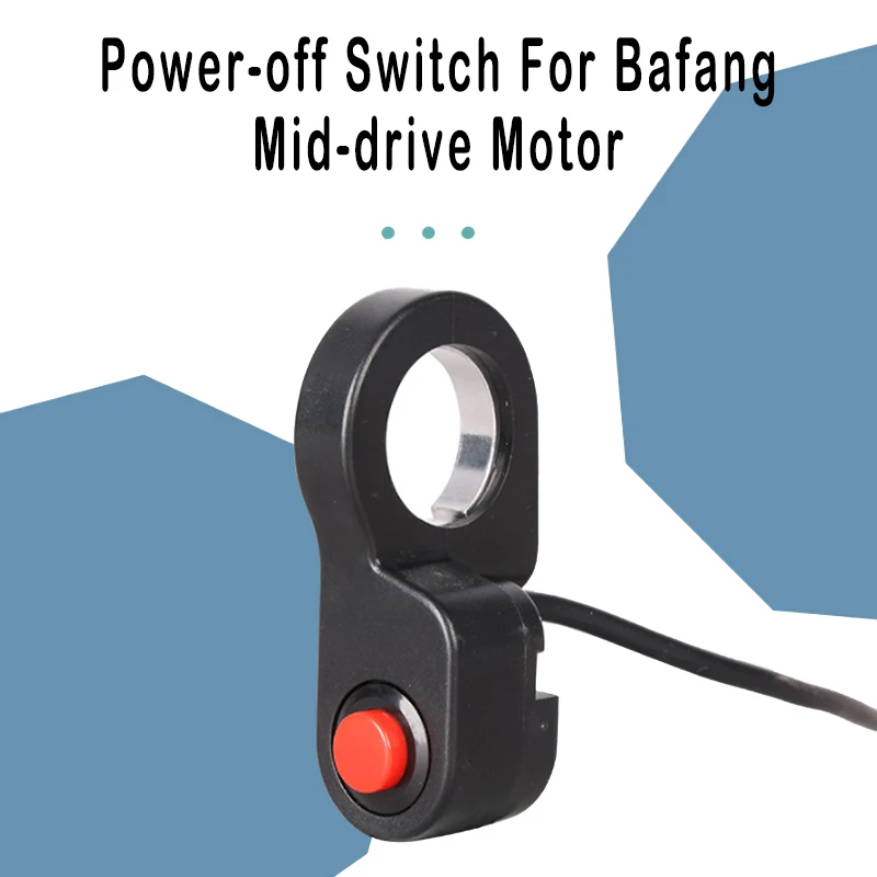 

Водонепроницаемый разъем для выключателя питания двигателя Bafang Mid-drive, модифицированный аксессуар для горных велосипедов