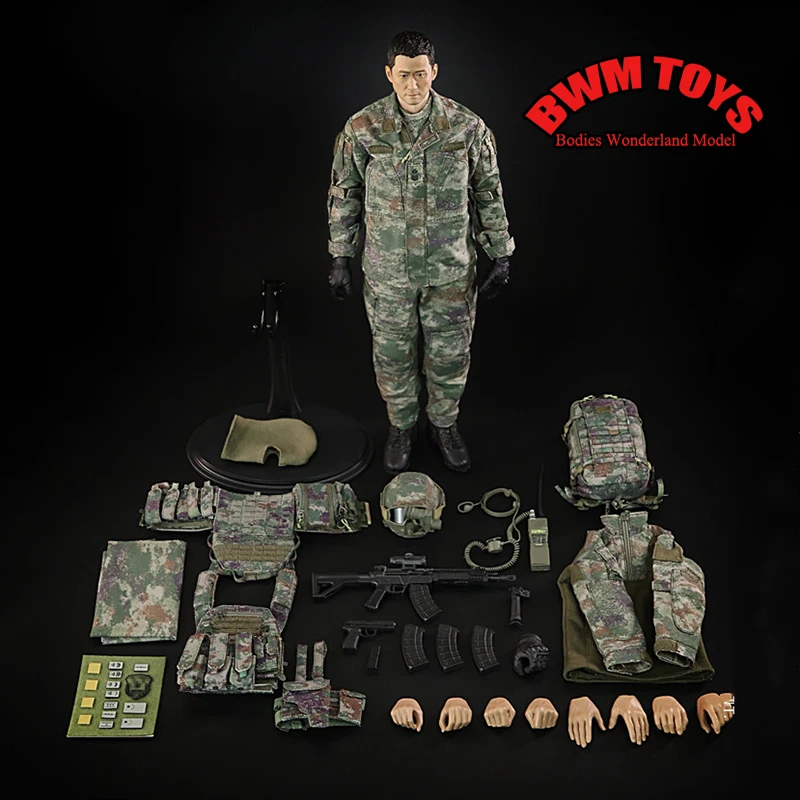 In Stock KING'S TOY KT-8007 1/6 Scale Military Ghost Series Jungle ...