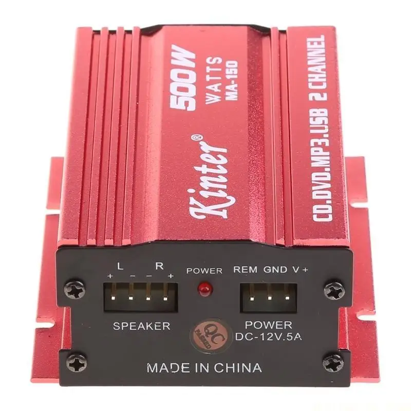 J0MA 범용 Hi-Fi 36W 2 채널 블루투스 스테레오 Hifi 자동차 오토바이 자동차 오토바이 용 홈 시어터 증폭기