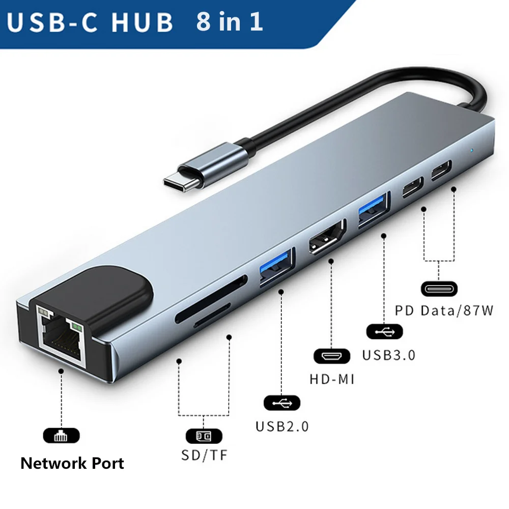 USB C 8 IN 1