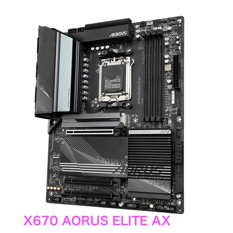 Gigabyte X670 AORUS ELITE AX Motherboard AM5 DDR5 Support Ryzen 7000
