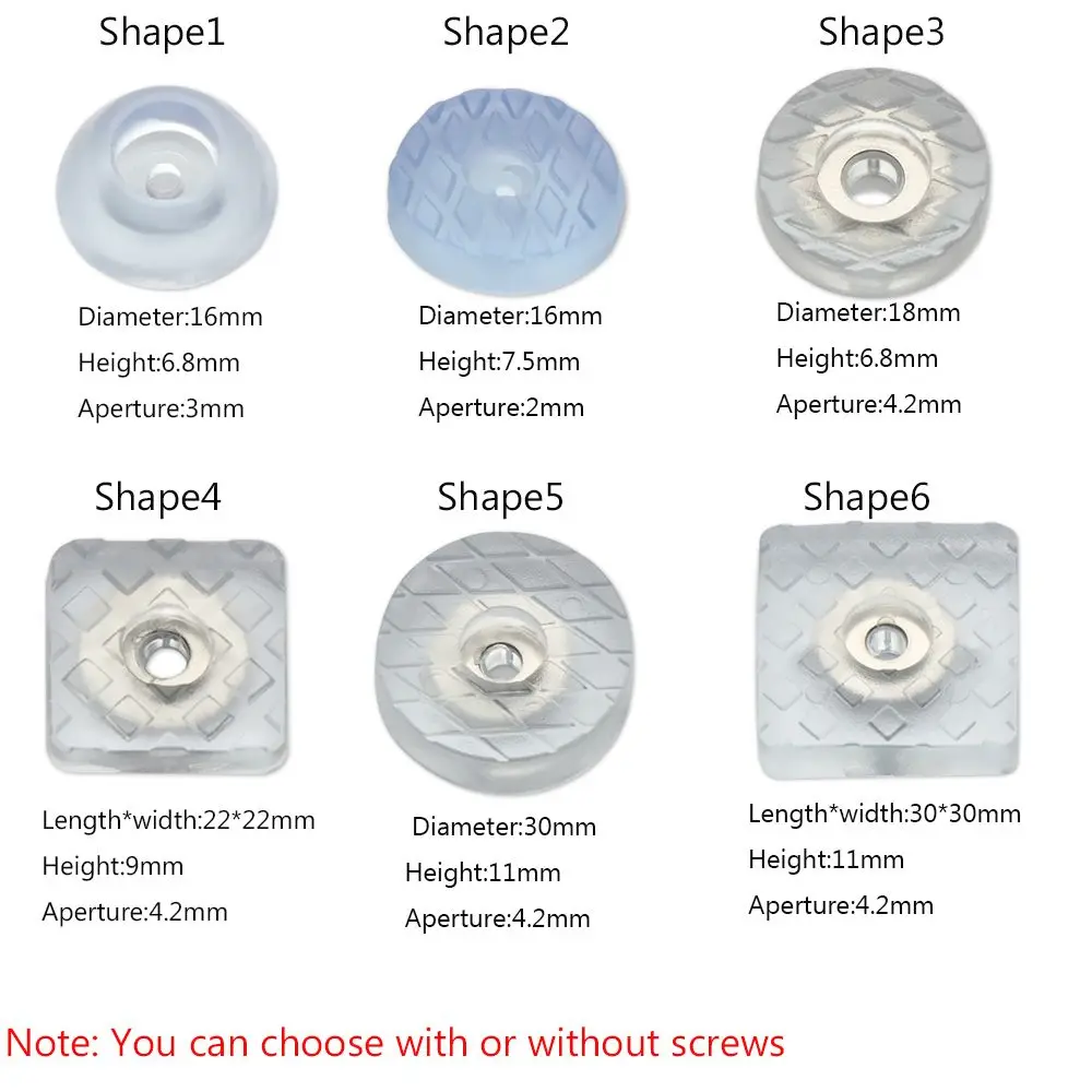 Silicone Non Slip Furniture Feet Pads