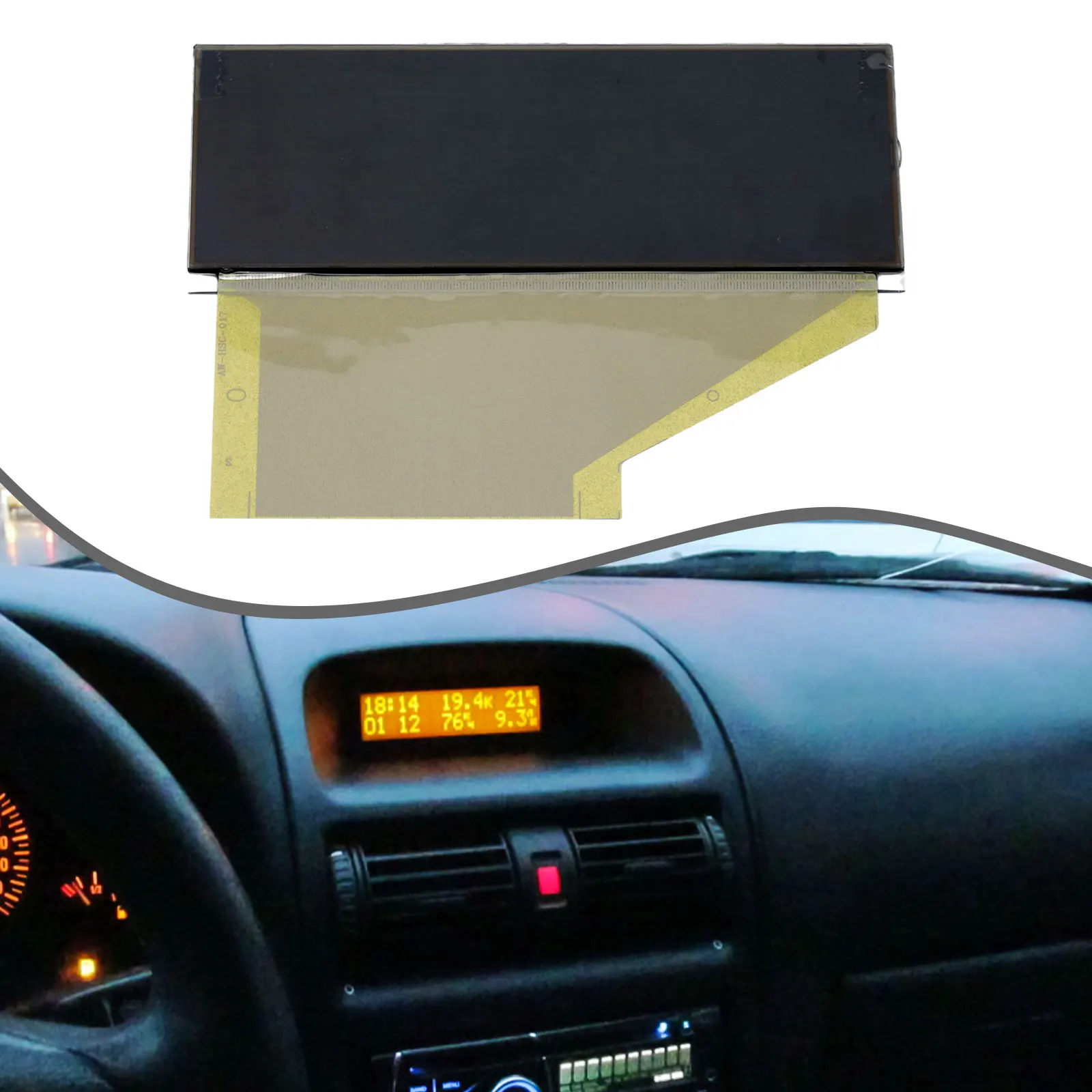 

1XLCD Display For -Opel For -Astra G T98 1998-2009 Astra H A04 2004-2014 For Vauxhall For Astra Mk4 1998-2006 024461677 24461517