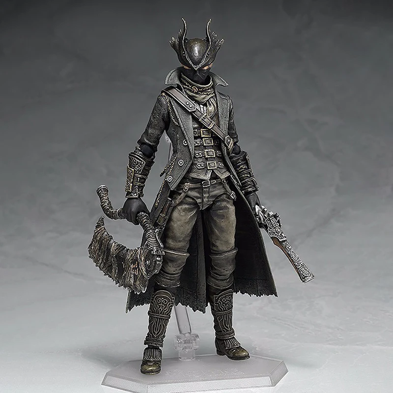 

Bloodborne Hunter Action Figure Toys Game Figma 367 Figurine Anime Figuras PVC Collection Movable Model Doll Gift for Children