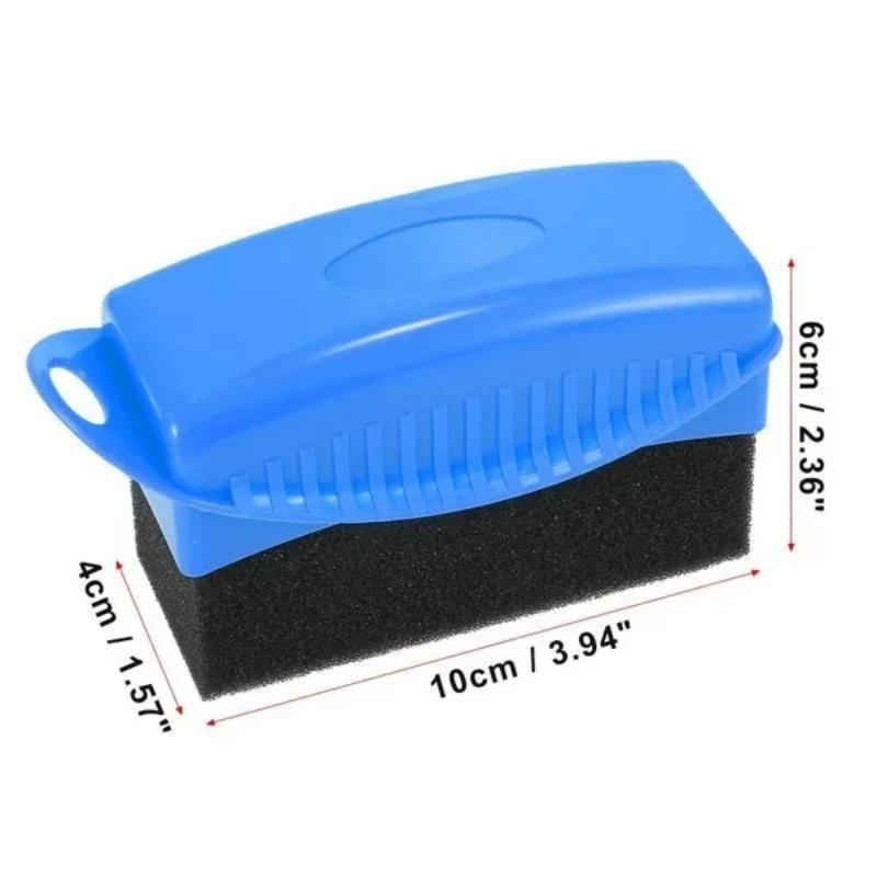 Cleaning Sponge 2/1Pcs Car Wheel Polish Waxing Sponge ABS Cover Water Suction Sponge Pad Wax Polishing Tyre Brushes Car Detailing Accessories