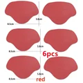 6pcs red