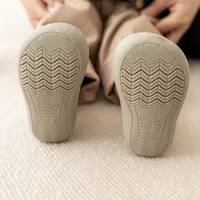 Baby Socks Shoes Baby Cute Cartoon Shoes Kids Boy Rubber Sole Child Floor Sneaker Toddler Girls First Walker Shoes For Newborns 4