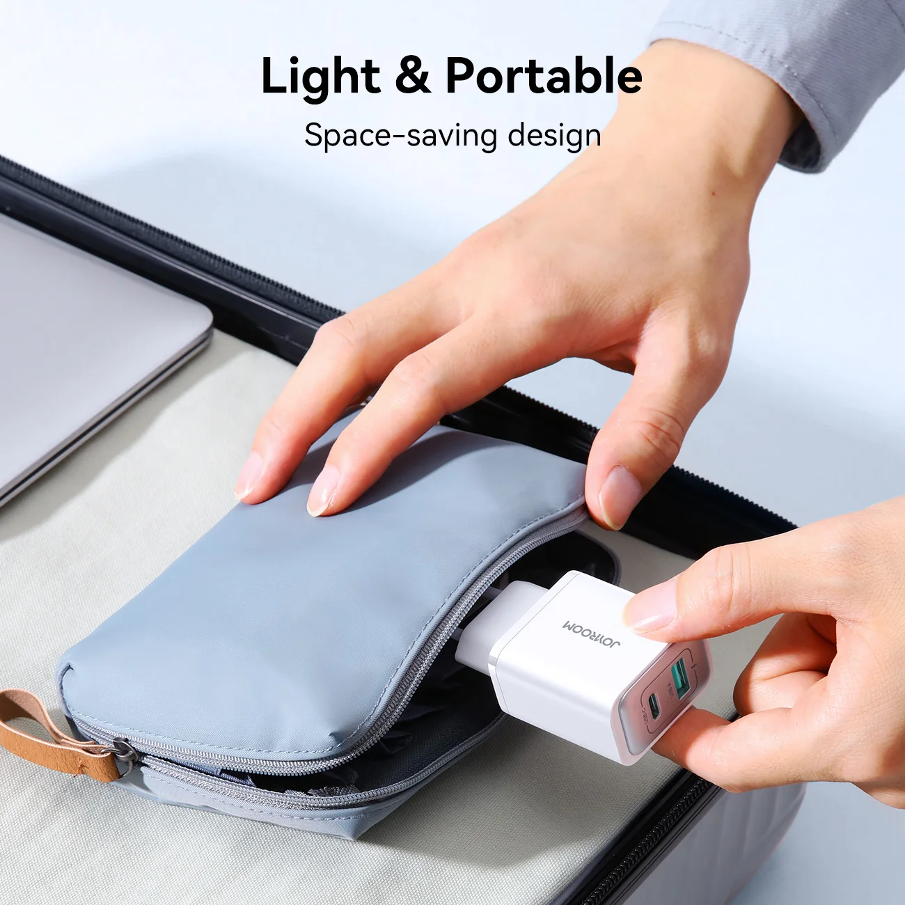 Joyroom 30W USB C Wall Charger Dual Port PD Fast Charger Adapter 2-in-1 for iPhone 16/15/14 Pro Max Type C Charging for Samsung - Image 4