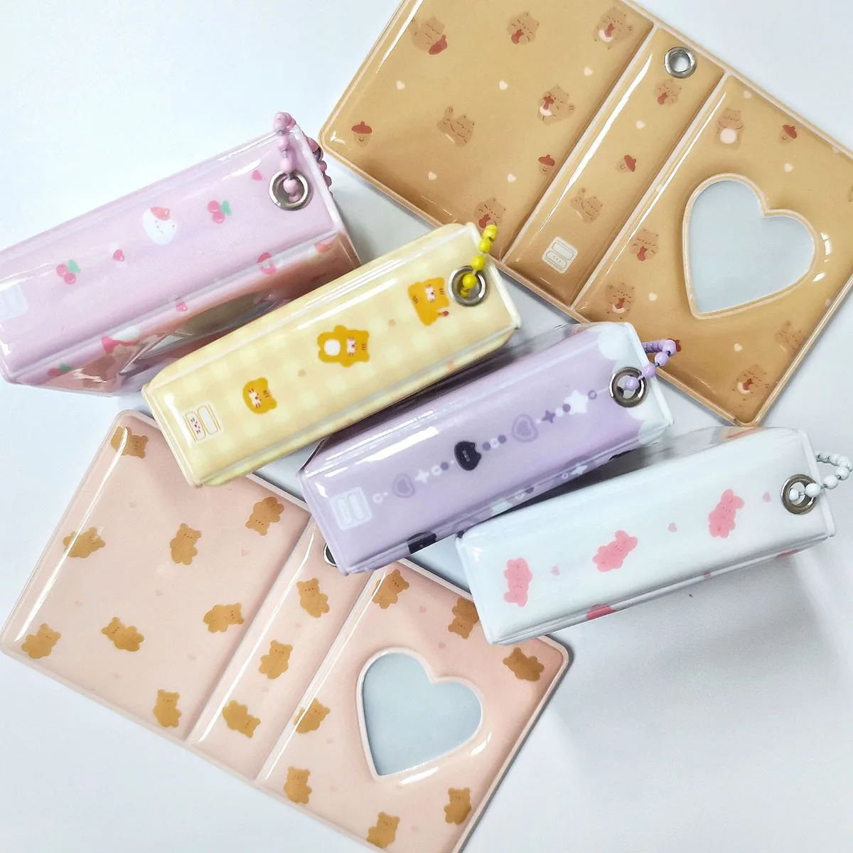 1 36 Card/3-inch Love Polaroid photo album Starry Sky Card Transparent inner Page Collection Album