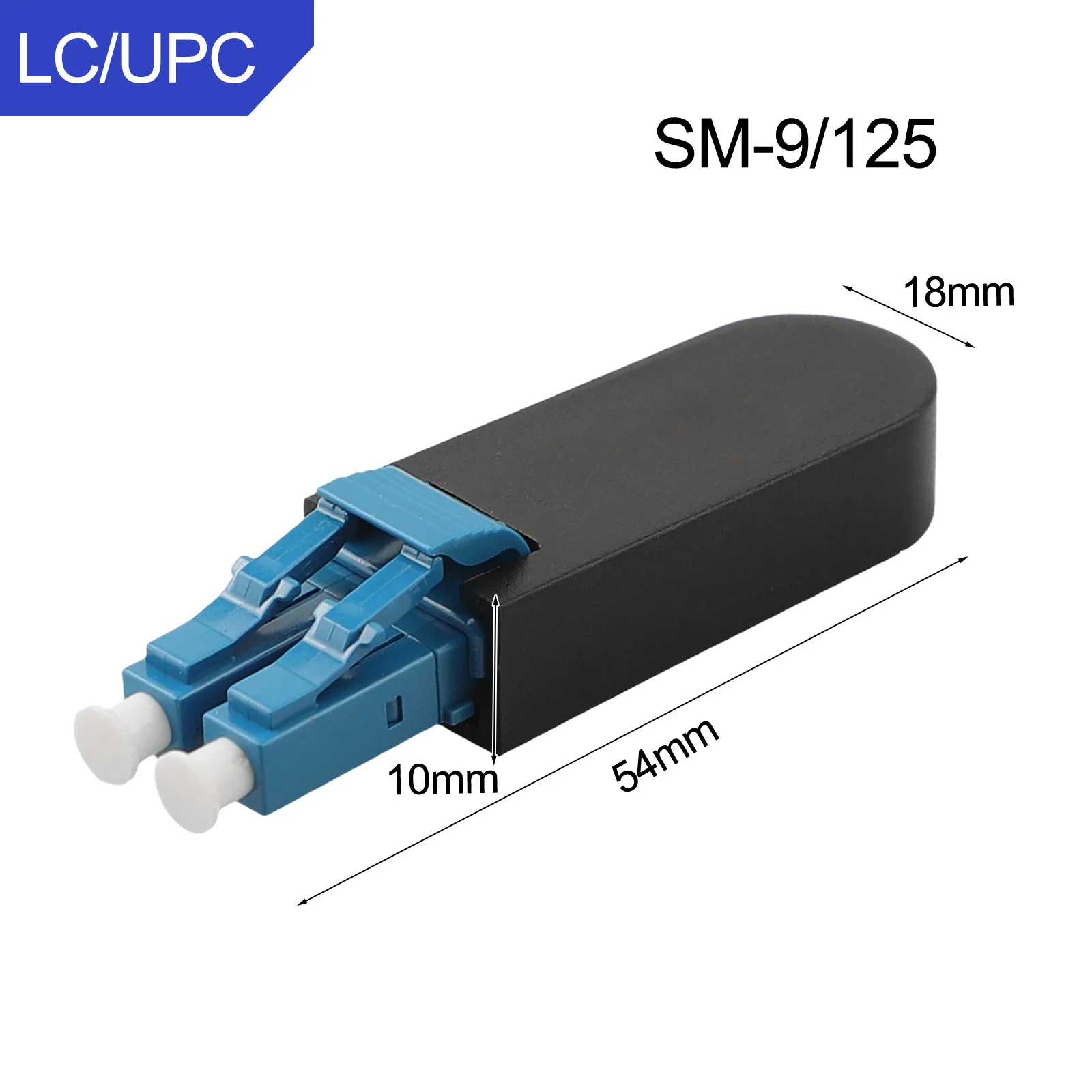 Fiber Loop Back SC/UPC LC/UPC Fiber Optical Loopback Adapter Single Mode SM/MM OM3 OM4 Double SC Optical Fiber Connector