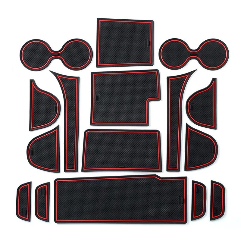 

Anti-Slip Gate Slot Mat For MAZDA CX-7 CX 7 CX7 2006 - 2012 Non-Slip Door Groove Pad Rubber Coaster Auto Interior Accessories