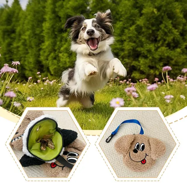 1Pcs Plush Puppy Pet Feces Collection Bag Pet Garbage Storage Bag Dur-able Leak-proof Portable Pet Waste Bags Pet Supplies 1Pcs Plush Puppy Pet Feces Collection Bag Pet Garbage Storage Bag Dur-able Leak-proof Portable Pet Waste Bags Pet Supplies