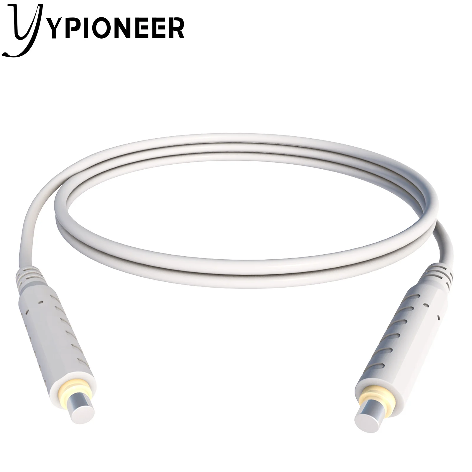 

YPioneer 1PC Magnetic Test Leads 30VAC 5A | Low Voltage Magnetic Jumper Silicone Cable 1M - White T10005.6