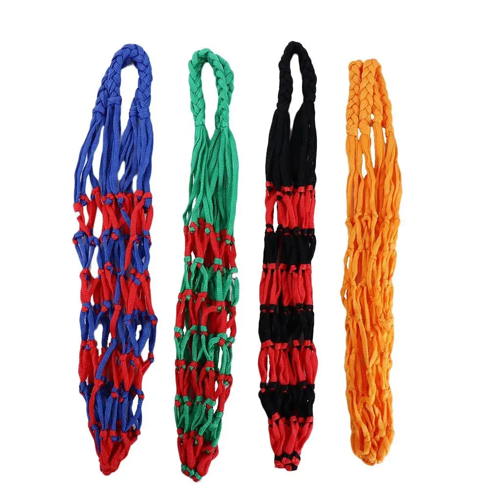 Description Picture 5 of item1PC Basketball Net Bag Nylon Storage Bag Single Ball Carry Portable Outdoor Sports Football Soccer Volleyball Bag