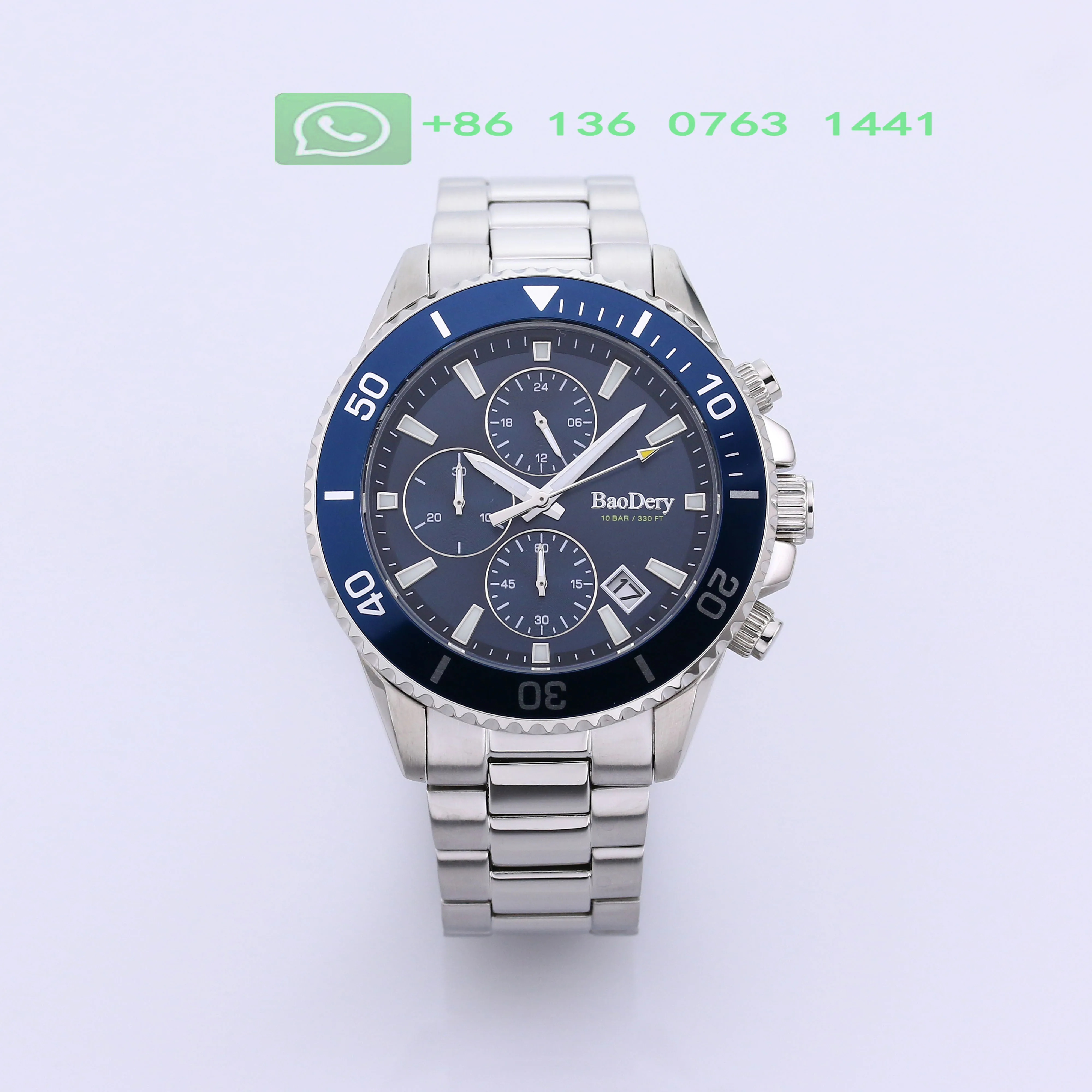 The Blue Diver - Our 44mm Multifunction Watch