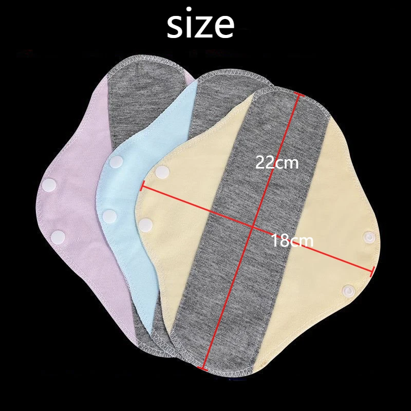 Reusable Cotton Incontinence & Period Protection Underwear Set - Washable and Absorbent Panties & Liners