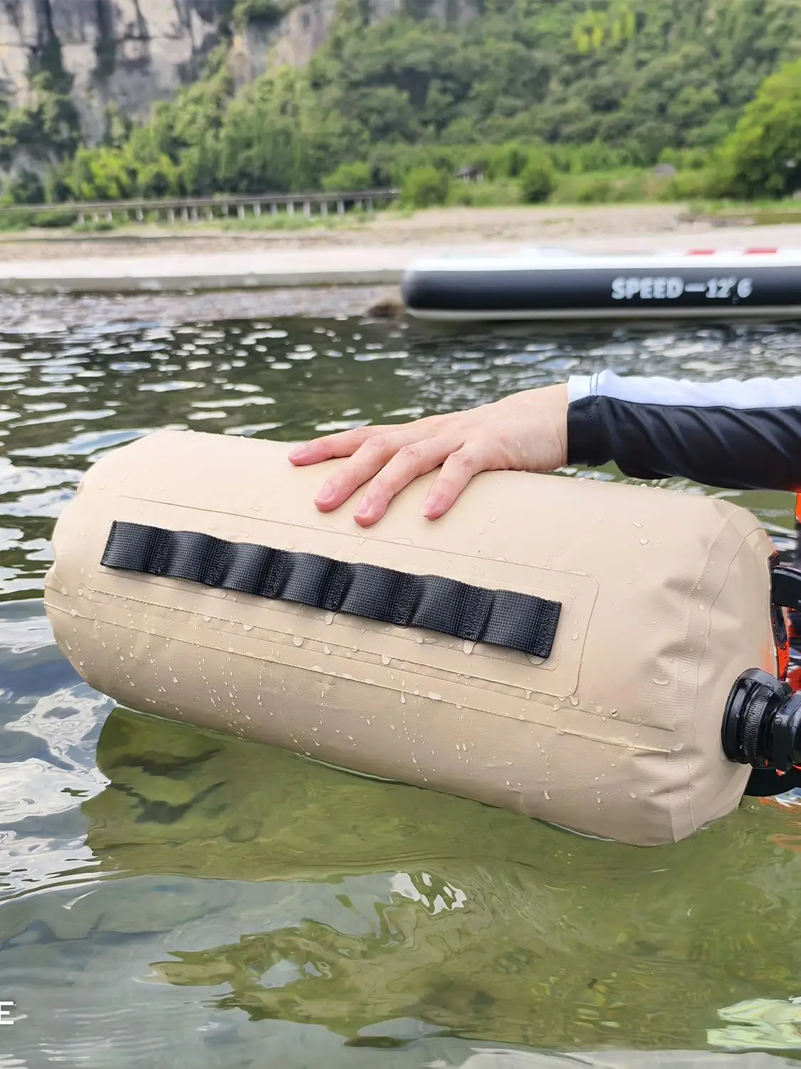 야외 다기능 수영용 웨이트 워터백 텐트 포이 부력 보조기구 10kg 텐트 웨이트 워터백 수영 가방