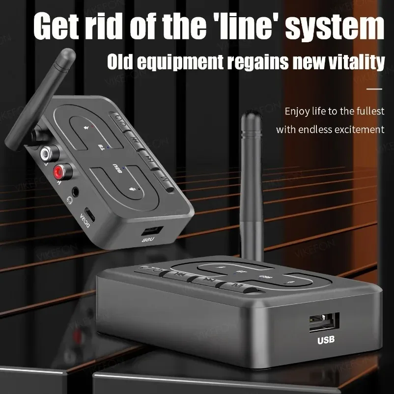 Bluetooth Receiver Bluetooth 6.0 For Car