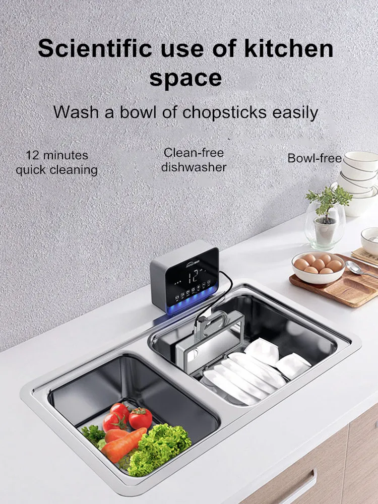 Description Picture 2 of item2025 Upgraded Vegetable Fruit Washer Ultrasonic Cleaning, Remove 99% Baby Food Safe, for Fruits/Vegetables/Meat