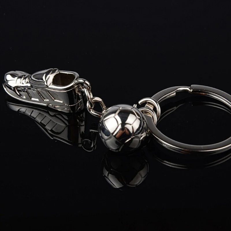 

Metal Football Ball Keyring High-quality Unique Sports Accessory Creative Design Perfect Gift Versatile Use Creative Accessory
