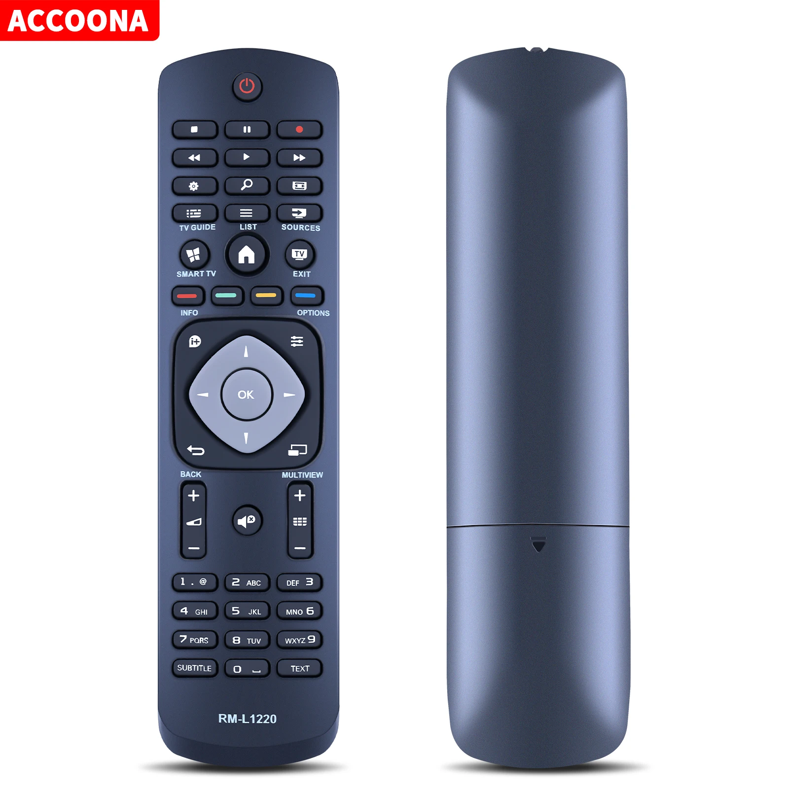 Rm-L1220 Per Telecomando Tv Philips Sostituire 55 Pus6452/12 49 Pus6031S/12 43 Pus6031S/12 49 Pfs4132/12 49 Pfs4131/12 43 Pfs4132/12