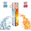 500ml/16.9oz Stainless Steel Thermo Vacuum Insulated Bottle with Cup for Coffee Hot Drink and Cold Drink Water Flask Set 2