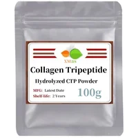 50-1000g 100% Hydrolyzed Ctp Collagen Tripeptide Powder,skin Whitening And Smooth,delay Aging 2