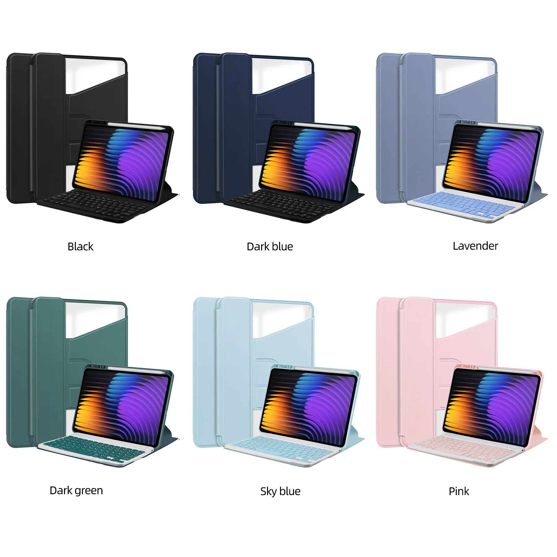 Für Xiaomi Pad 7 Pro Schutzhülle 11,2 Zoll Tastatur-Case – Detail 2