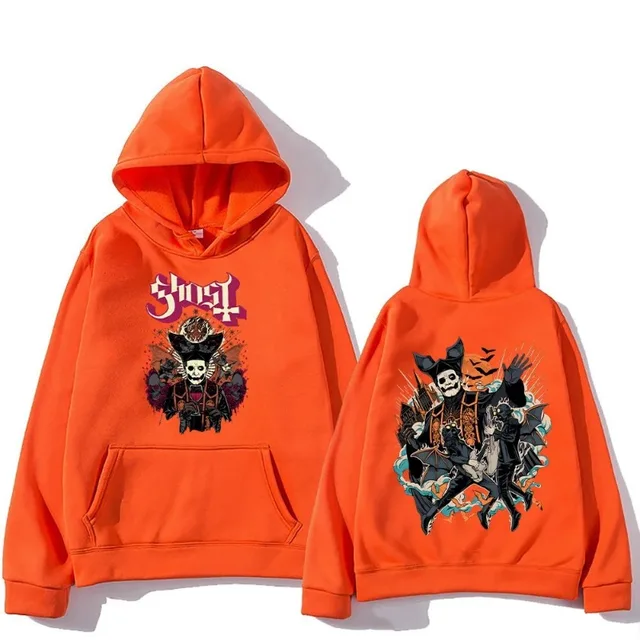 Ghost Music Band Autumn Winter Printed Men's Hoodie Brand Hoody Y2K Clothes Vintage Fashion Casual Unisex Long Sleeve Pullovers 2