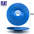 Blue flat