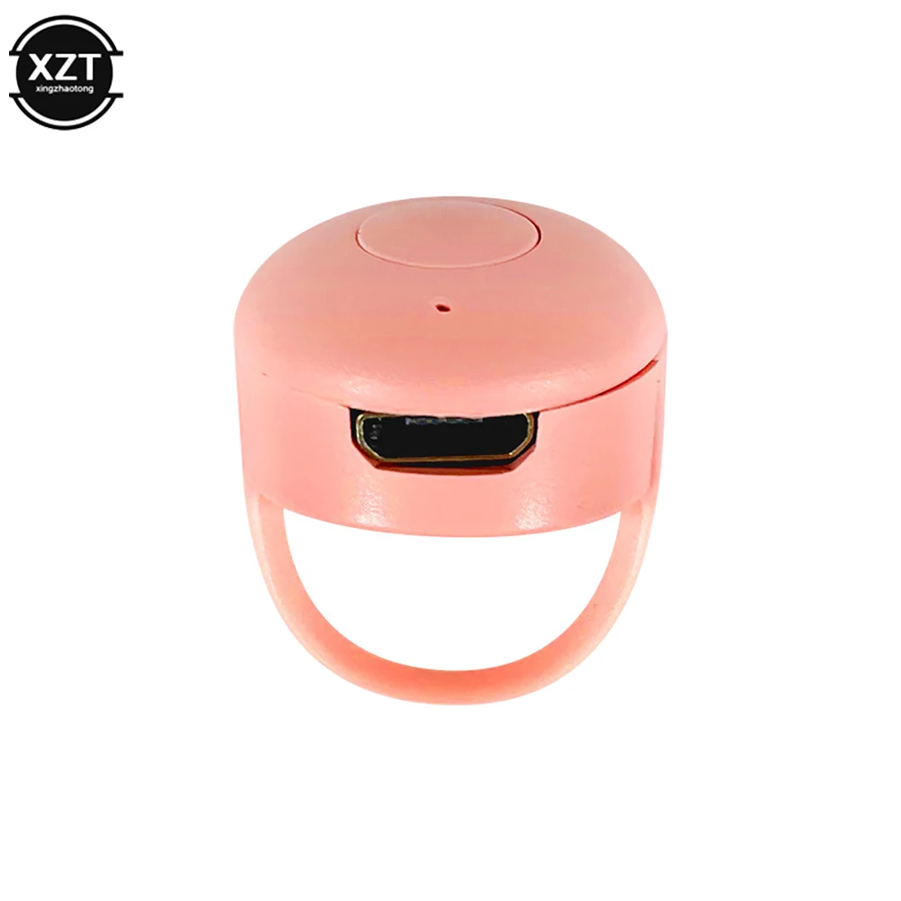 Bluetooth compatible mobile phone remote control ring fingertip Douyin short video flip browsing device video controller