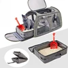 Foldable Travel Cat Litter Box Oxford Cloth Portable Litter Tray for Cats Indoor Outdoor Pet Carrier Bag Toilet Use Bin 3