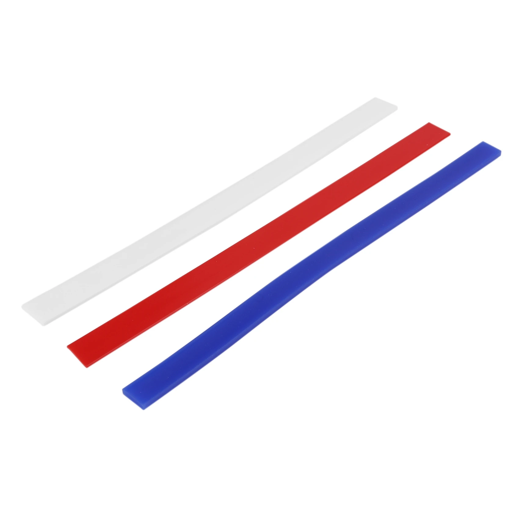 Silicone Measuring Dough Thickness Strips 38cm,Rolling Pin Spacers Sticks for Baking, Pizza, 3 Size Dough Rolling Strips