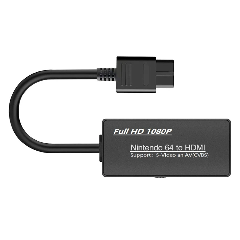 Cavo Adattatore Completamente Compatibile Da S-Video A Hdmi 1080P N64 Per N64/Da Snes A H