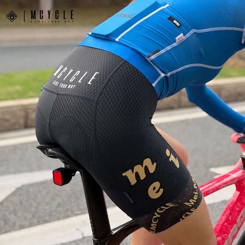 MCYCLE MK098 Cycling Bib Shorts Quick Dry Breathable Anti-UV Padding