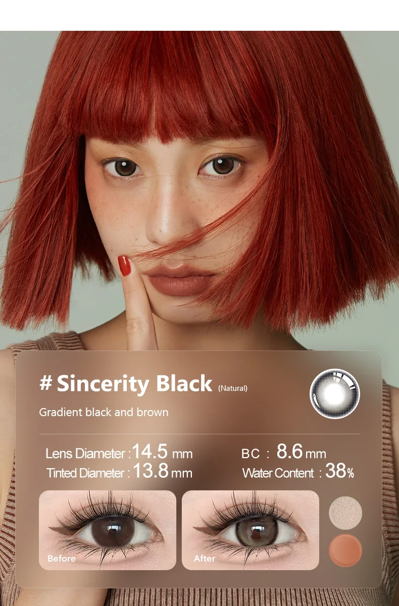 Kilala Natural Color Contact Lenses Halfyearly Lens Lenses For Vision