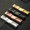 Chopstick Rest Groove Mirror Polished Fork Holder Cutlery Rest Stainless Steel Chinese Style Dinner Spoon Stand 2