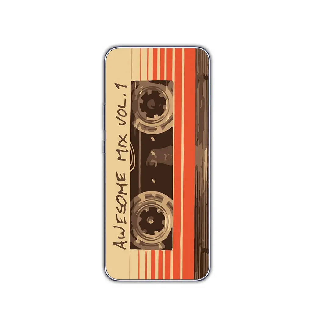 Vintage Cassette Tape Design Phone Case – Soft, Protective Casing