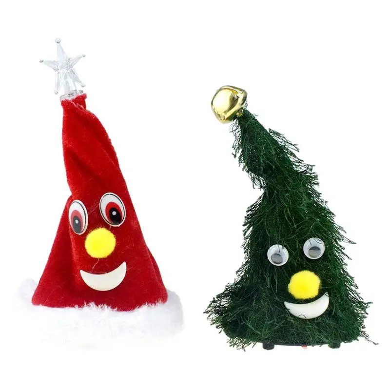 

Singing Christmas Tree Electric Animated Music Christmas Hat & Tree Toys Ornament Kids Adults Christmas Gifts Supplies