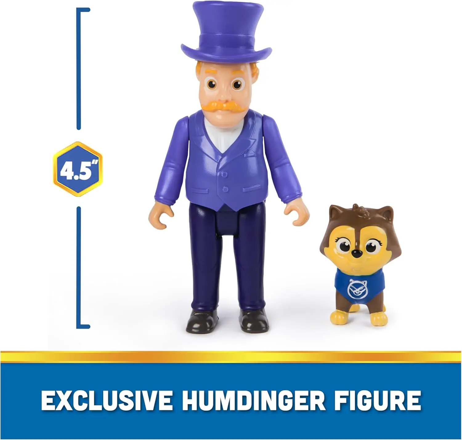 100% genuino Paw Patrol capitán turbo Mayor Goodway Chickaletta Humdinger Danny Yumi conjunto de figuras de acción niños