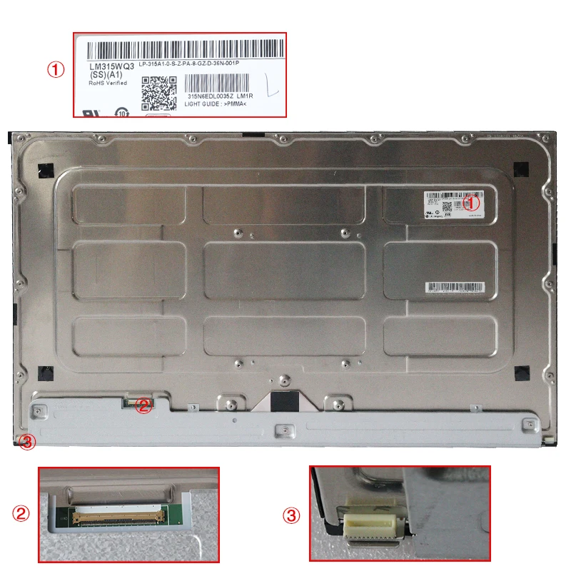  IPS LCD ÷ ũ  г ü, DIY Ǵ  LM375WQ3 SSA1 LM375WQ3-SSA1, 4K, 37.5 ġ