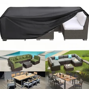 Outdoor Furniture Cover 320 Sizes Common Sizes Anti UV Patio Garden Chair Dustproof Table Protector Heavy Duty 1
